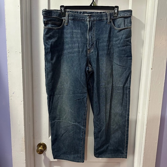Lands' End Other - Lands' End Men's Jeans Size 40 Square Rigger Straight Traditional Fit Blue Denim